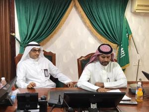 Signing a Memorandum of Understanding between Al-Qunfudhah University College and the Education Department in Al-Qunfudhah Governorate